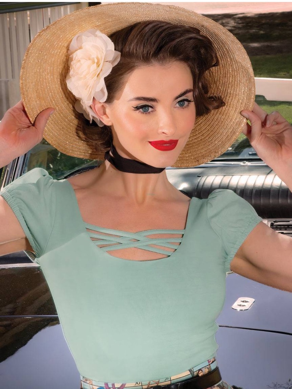 Kitten D’Amour Riviera Hat